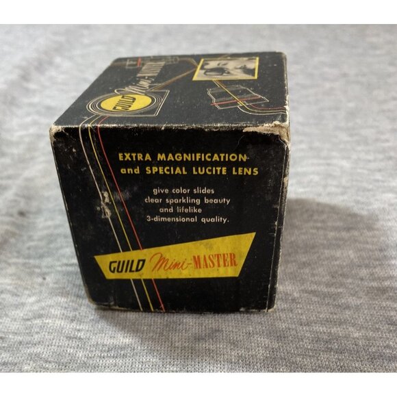 Vintage 1950s Craftsmen's Guild Mini-Master 2 x 2" 35mm Slide Viewer With Origin - Picture 3 of 8
